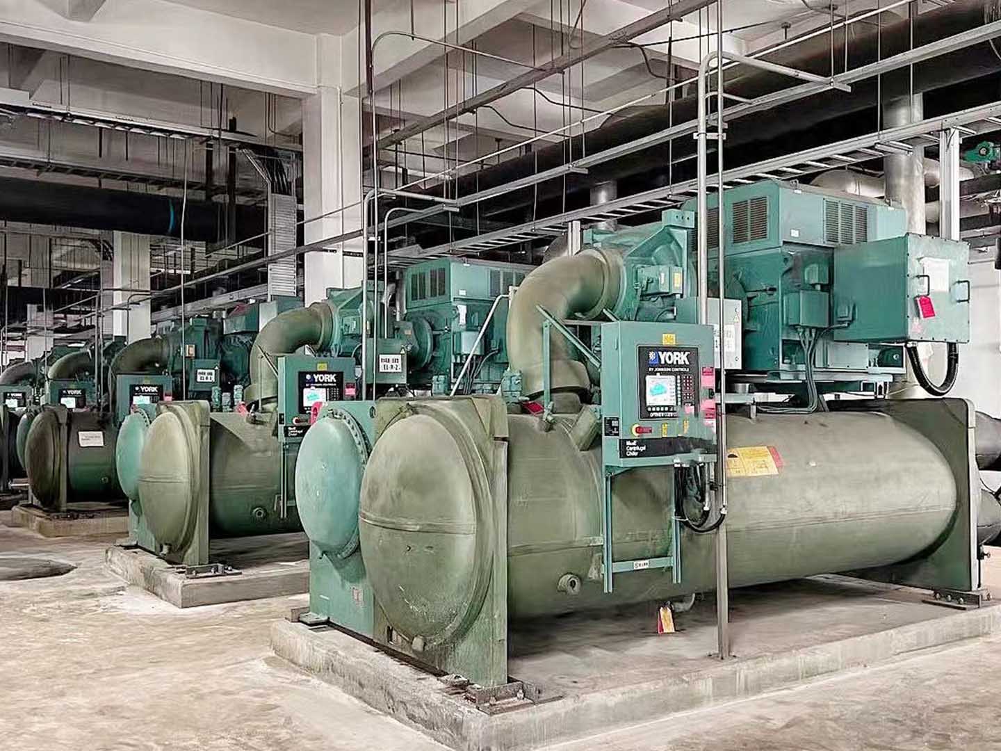 冷水機組中央空調回收